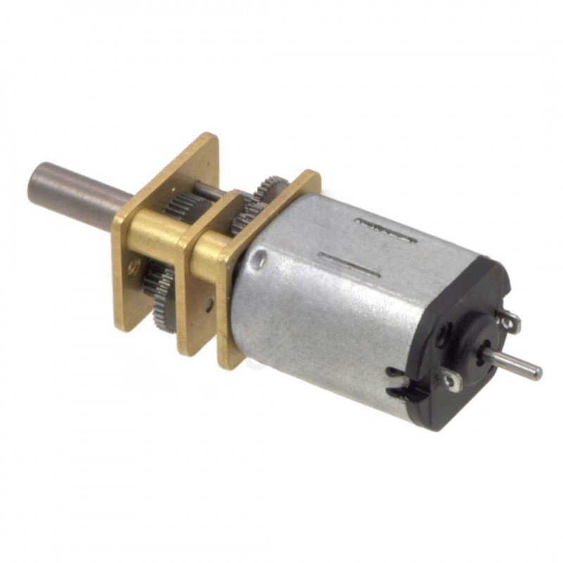 Eurolight Mikrosilnik z przekładnią HP 30:1 1000RPM z wydłużonym wałem silnika, Pololu 2212 (AN-0001...