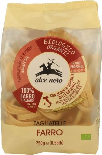 Alce Nero MAKARON (ORKISZOWY) GNIAZDA TAGLIATELLE BIO* 250 g - ALCE NERO