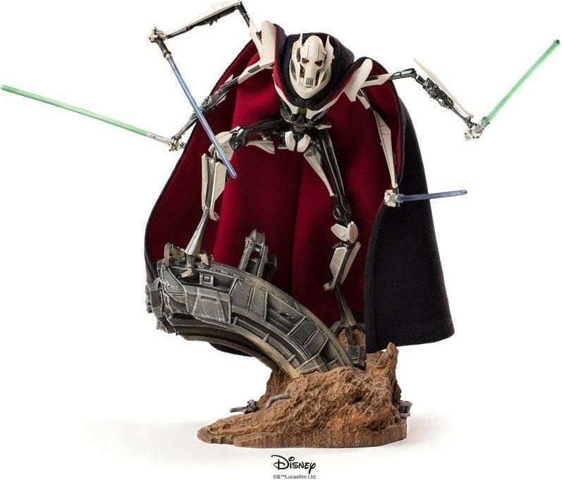 Zdjęcia - Figurka / zabawka transformująca Ravensburger Figurka  Iron Studios Star Wars - General Grievous Statue Deluxe Art Scale 1/10 