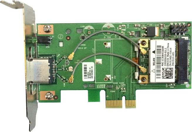 art. poleasingowy Dell Karta Sieciowa WLAN DW1520 DW1530 DW1540 Adapter PCIe 08VP82 WiFi Low Profile