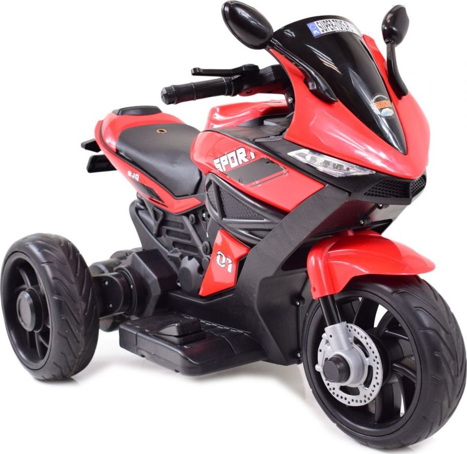 Фото - Дитячий електромобіль Super-Toys Import  MOTOR NA AKUMULATOR SPORT 1, MIEKKIE SIEDZENIE, MIĘKKIE 