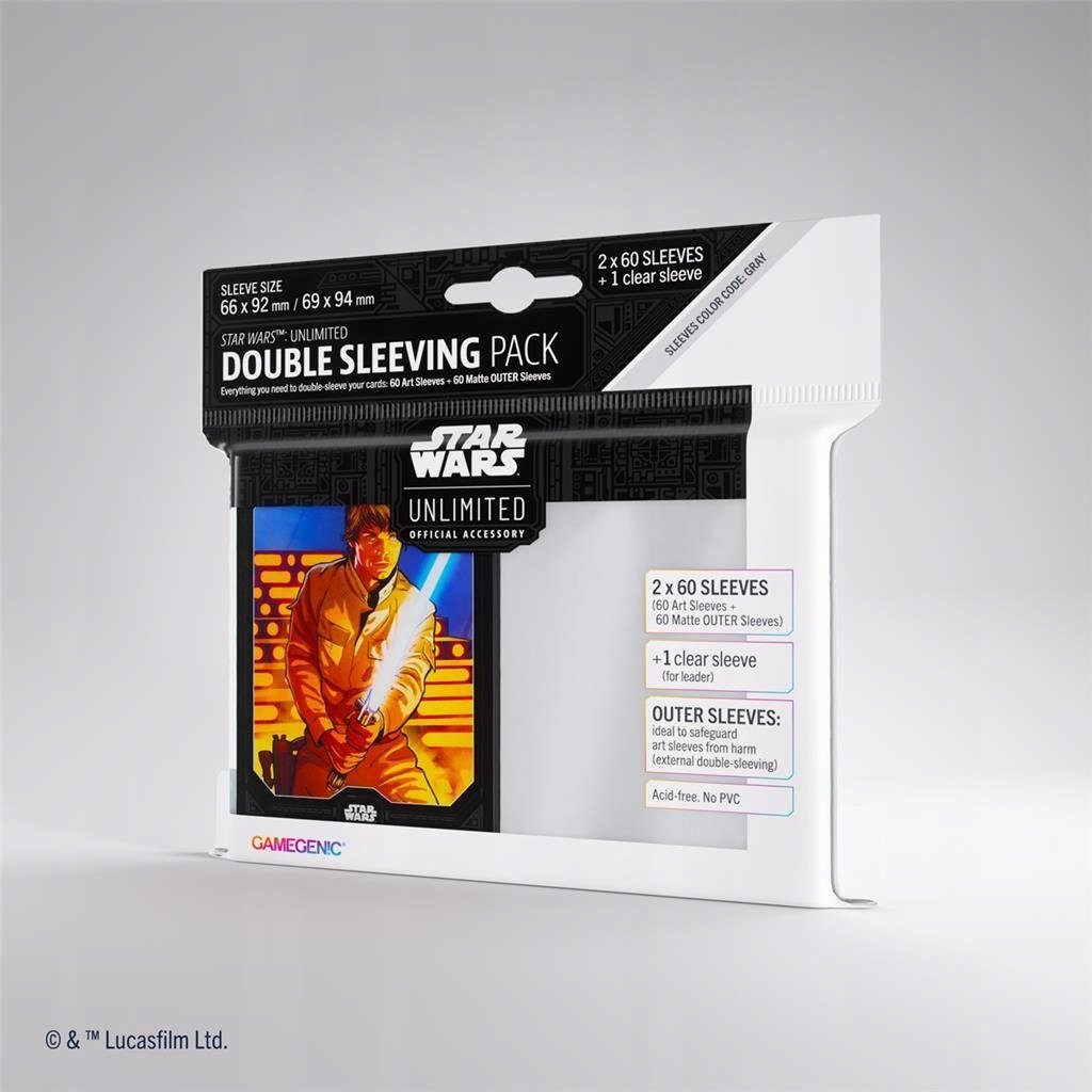Gamegenic Gamegenic: Star Wars Unlimited - Double Sleeving Pack - Luke Skywalker