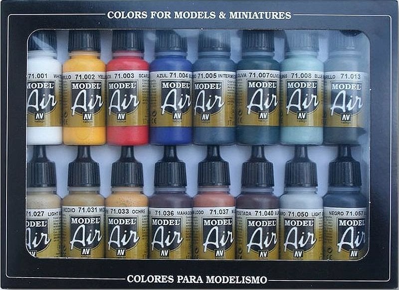 Vallejo Vallejo: Model Air - Basic Colors 16x17