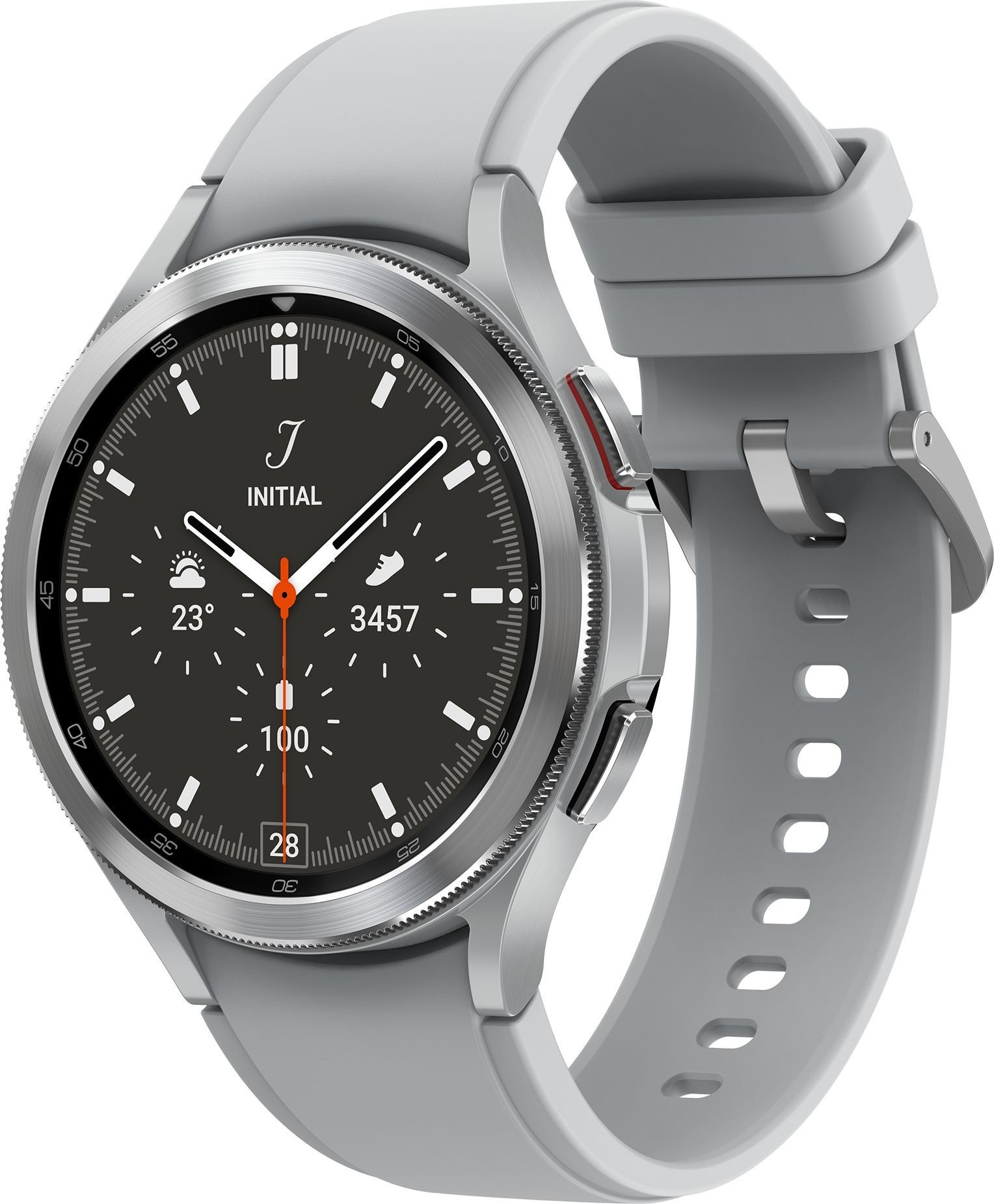 Фото - Смарт годинник Samsung Smartwatch  Galaxy Watch 4 Classic Stainless Steel 46mm Szary (SM-R 