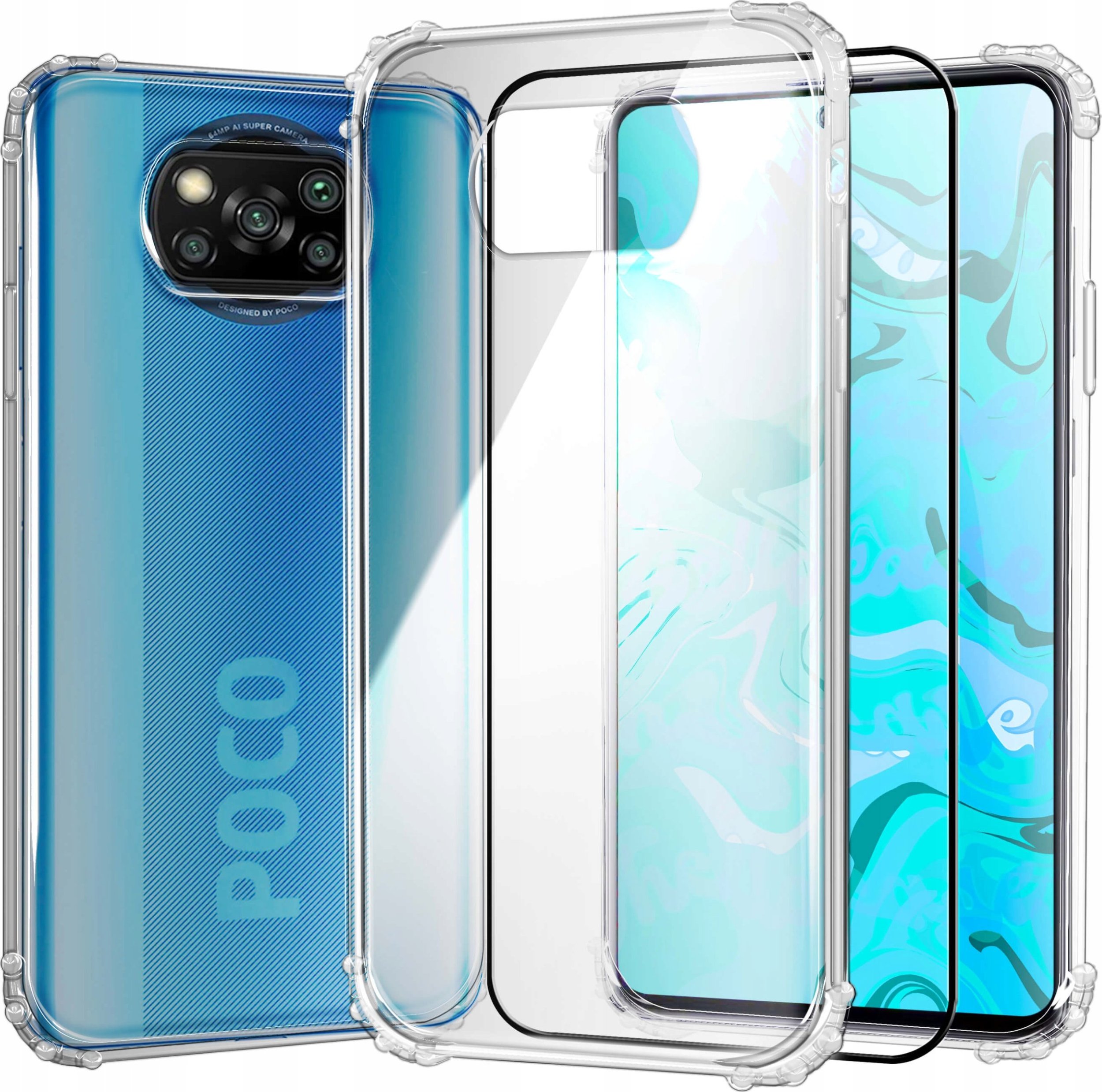 Hello Case ETUI PANCERNE DO XIAOMI POCO X3 NFC PRO | CASE SILIKON GUMOWE ANTI SHOCK