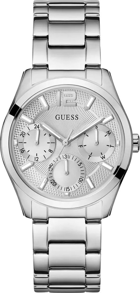 Фото - Наручний годинник GUESS Zegarek damski  GW0760L1 srebrny 