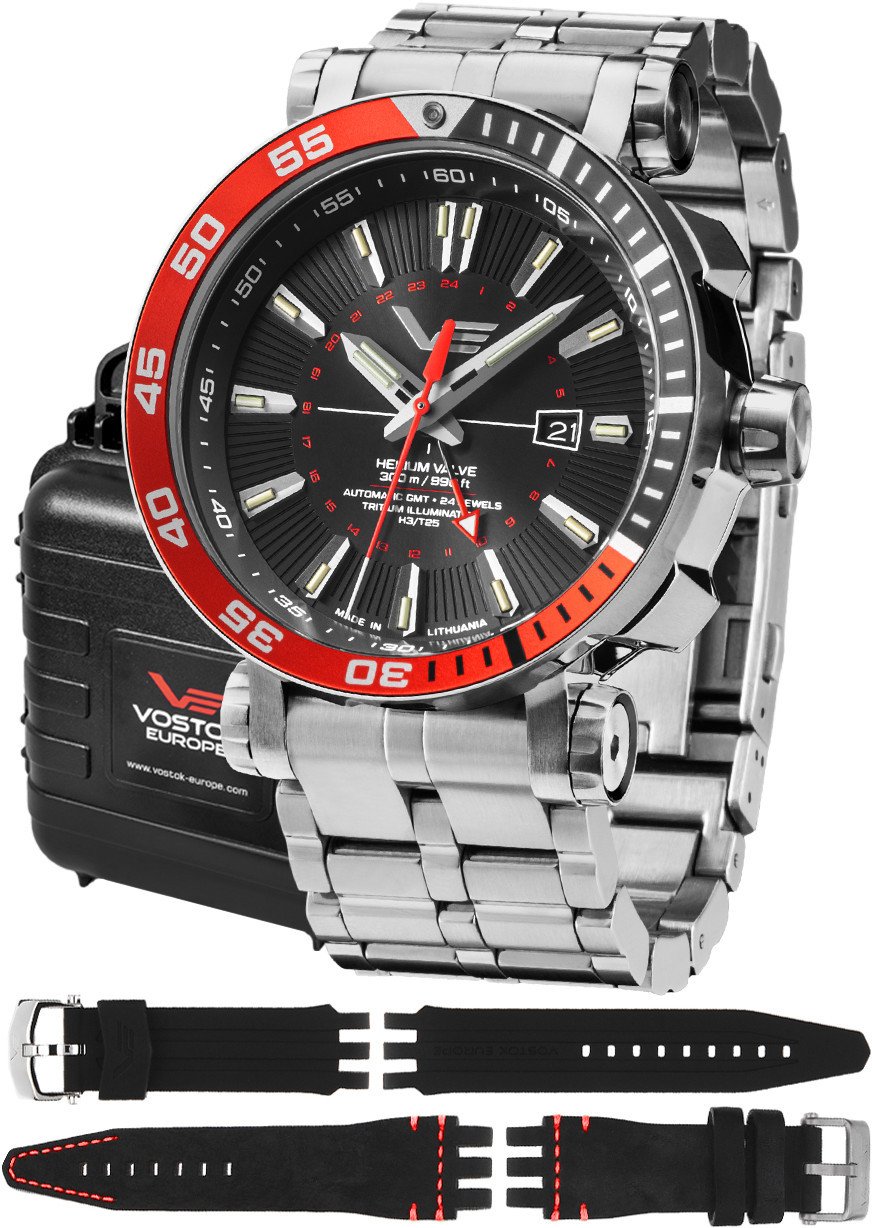 Zegarek męski Vostok Europe NH34-575A717B srebrny