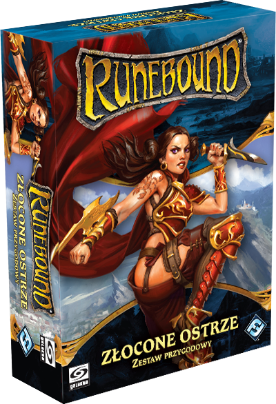Galakta Dodatek do gry Runebound (3 edycja): Złocone Ostrze