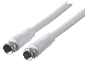 Schwaiger KVC15 kabel koncentryczny 1,5 m F Biały