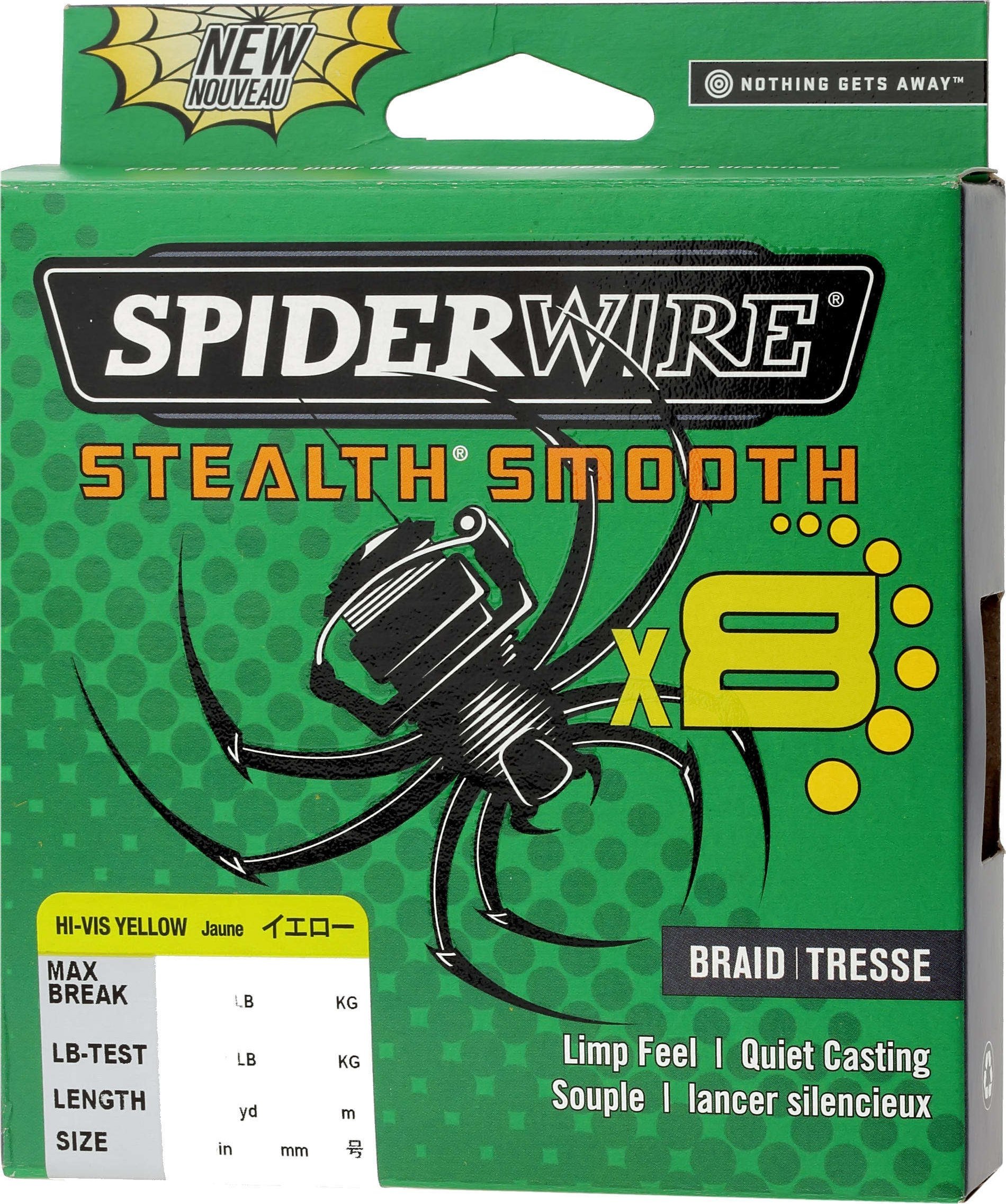 Zdjęcia - Żyłka i sznury SpiderWire Plecionka Stealth 8 Yellow 0.23mm/150m 
