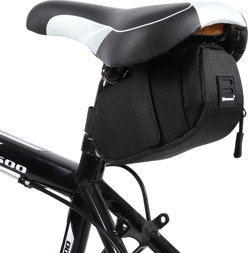 Wozinsky torba rowerowa pod siodełko 0,6 L czarny (WBB8BK black)