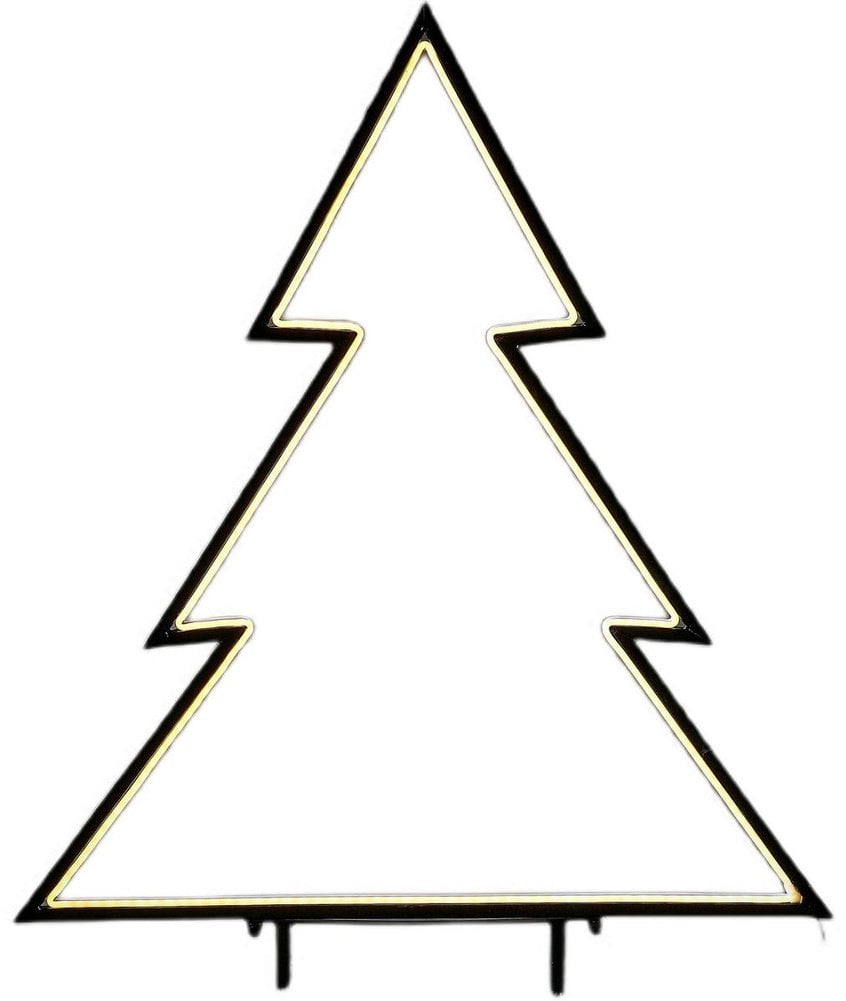 NEON CHOINKA CIEPŁY BIAŁY 53x75CM LUCA