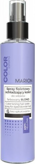 Marion Marion Color Esperto Spray fioletowy do włosów ochładzający kolor - farbowany blond 150ml