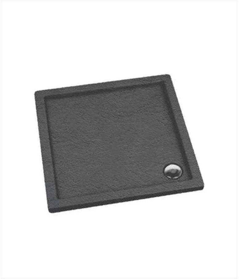 Brodzik Aquaform KNG.B-02-K-90X90-5/3-BLACKSLATE-90 / AQUAFORM / SLIM / BRODZIK 90X90X5/3 KWADRATOWY, FI90, CZARNY ŁUPEK /
