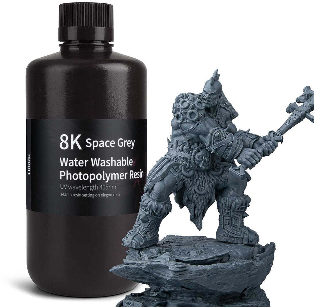Elegoo Materiały drukarskie 3D Żywica Szary 1 kg (6976021764228)
