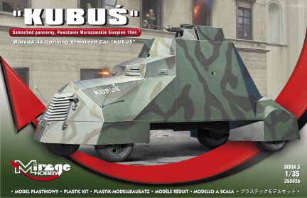 Mirage Kubuś samochód pancerny Powstanie Warszawskie (355026)