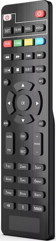 Spacetronik Pilot dekodera DVB-T2 Spacetronik U3 U8 SP-RCAUX
