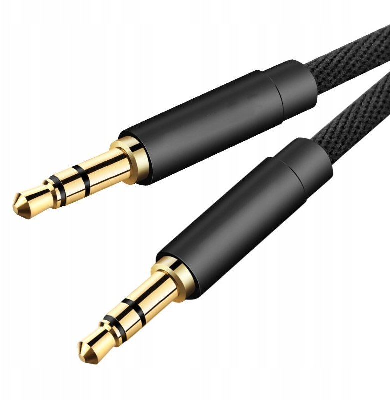 Kabel Philips Kabel audio 3,5 mm Jack M/M 1 m AUX stereo minijack do telefonu, PC, auta