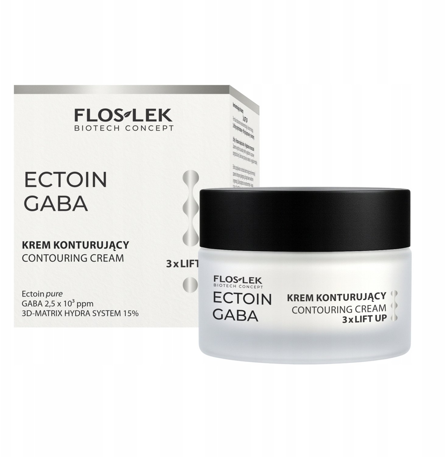 FLOSLEK_Ectoin Gaba krem konturujący do twarzy 50ml