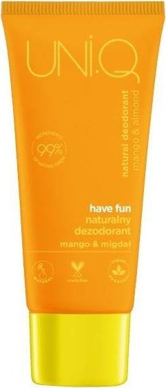 UNI.Q UNI.Q Have Fun naturalny dezodorant Mango i Migdał 50ml