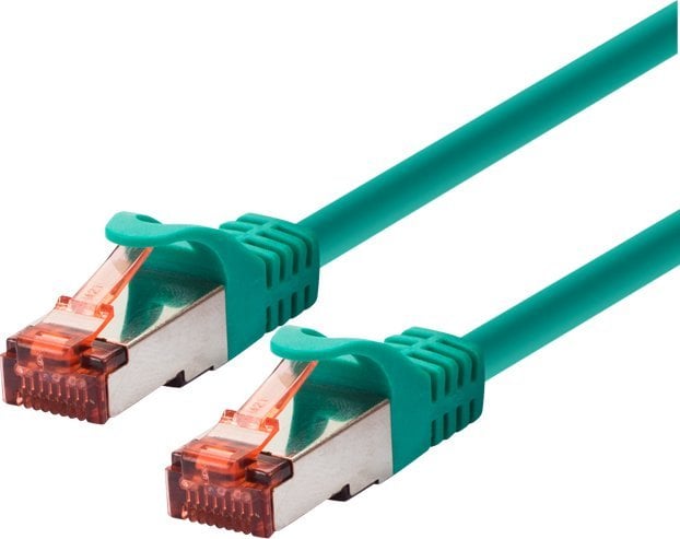 LOGON TCF66F015G kabel sieciowy Zielony 1,5 m Cat6a F/UTP (FTP)