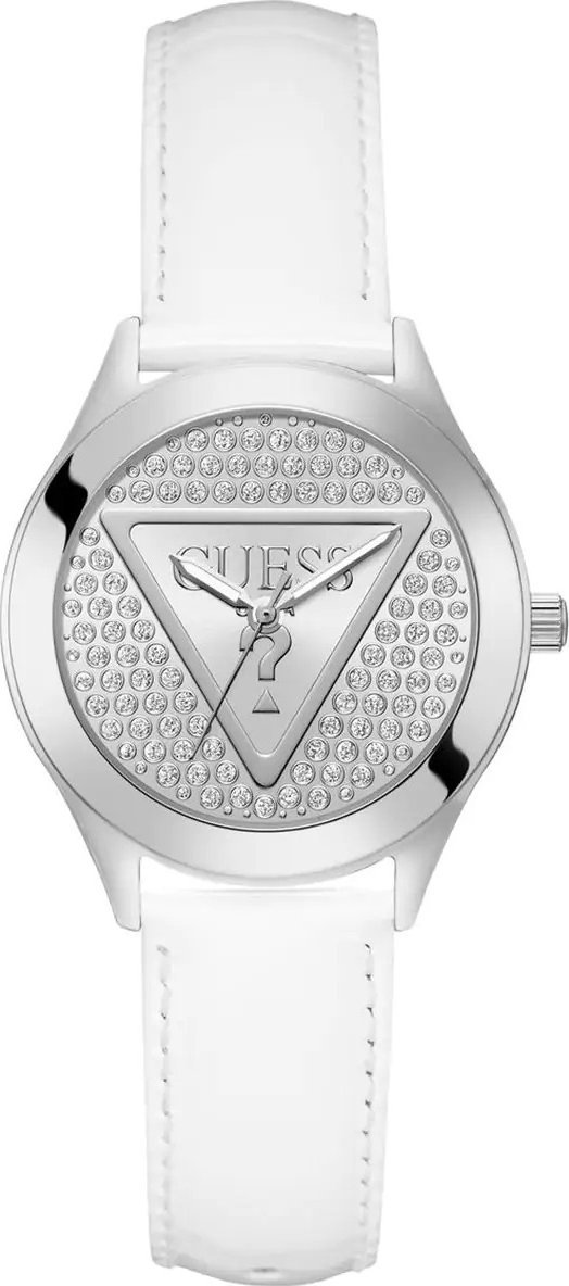 Zegarek Guess Zegarek damski Guess GW0745L3 CYRKONIE biały