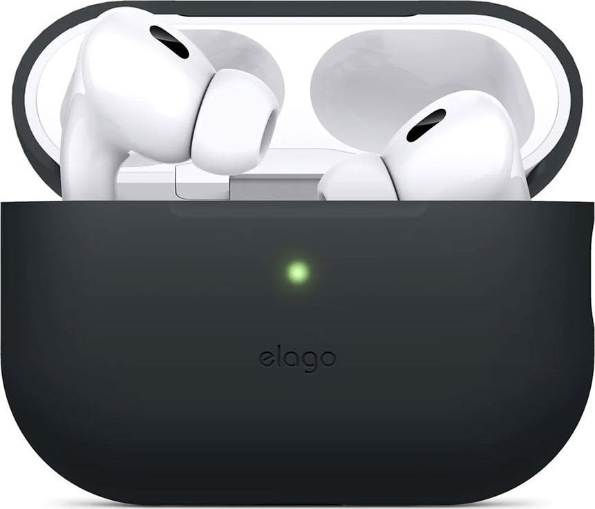 Elago AirPods Pro 2 Silicone Case - etui do AirPods Pro 2 czarne - Gwarancja bezpieczeństwa. Proste raty. Bezpłatna wysyłka od 170 zł.