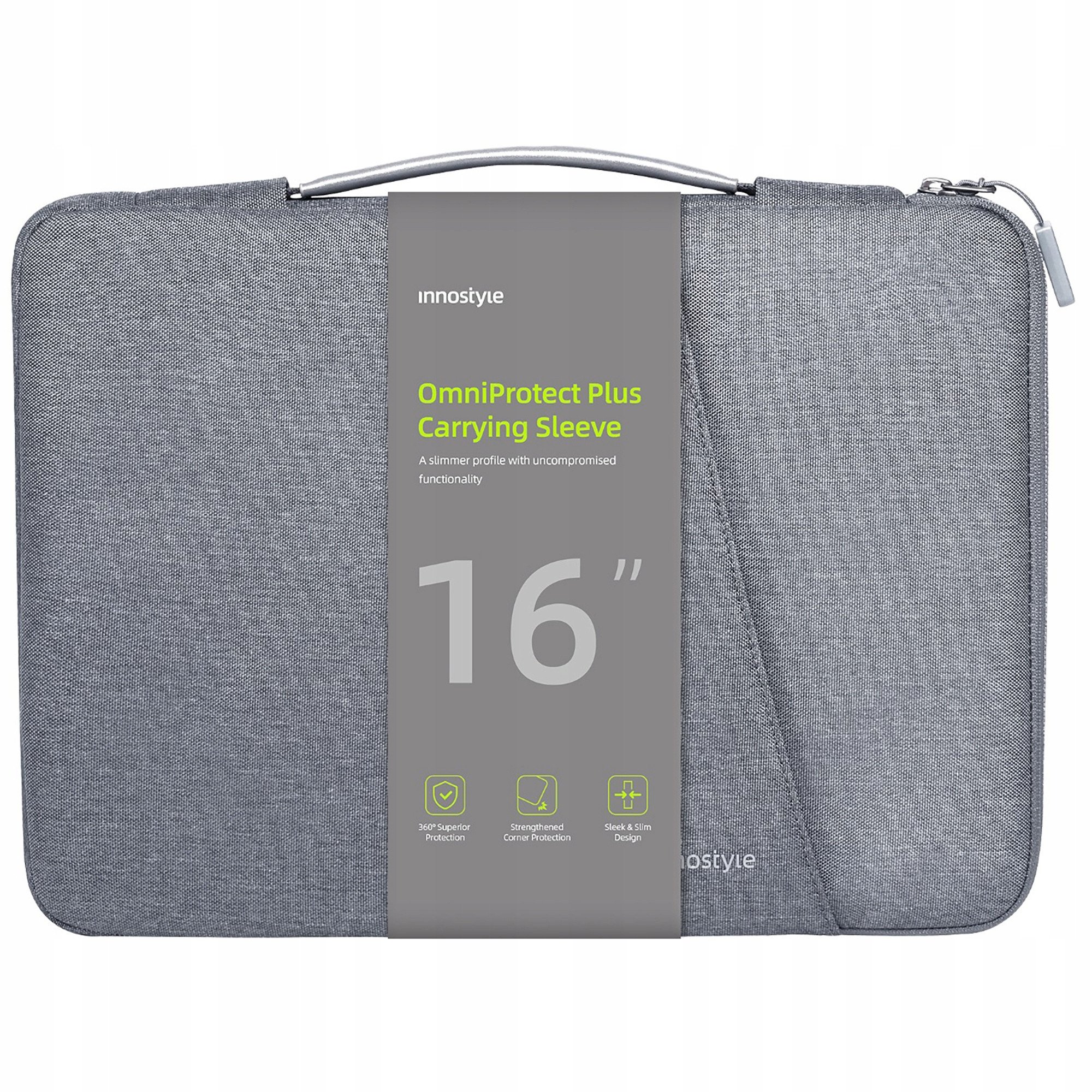 Torba Innostyle INNOSTYLE TORBA NA LAPTOPA 15 6 16 WODOODPORNA ETUI OMNIPROTECT PLUS SZARA
