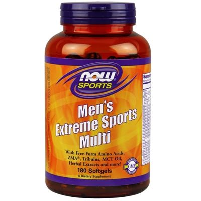 NOW Foods Kapsułki Men's Extreme Sports Multivit 180 kaps