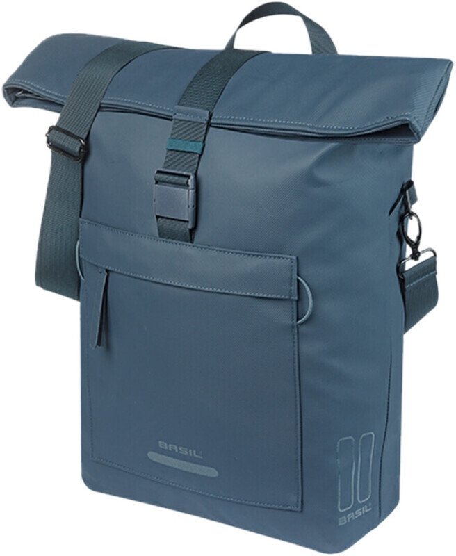 Basil Sakwa pojedyncza BASIL BROOKLYN shoulder bag 17L, MIK Hooks, navy