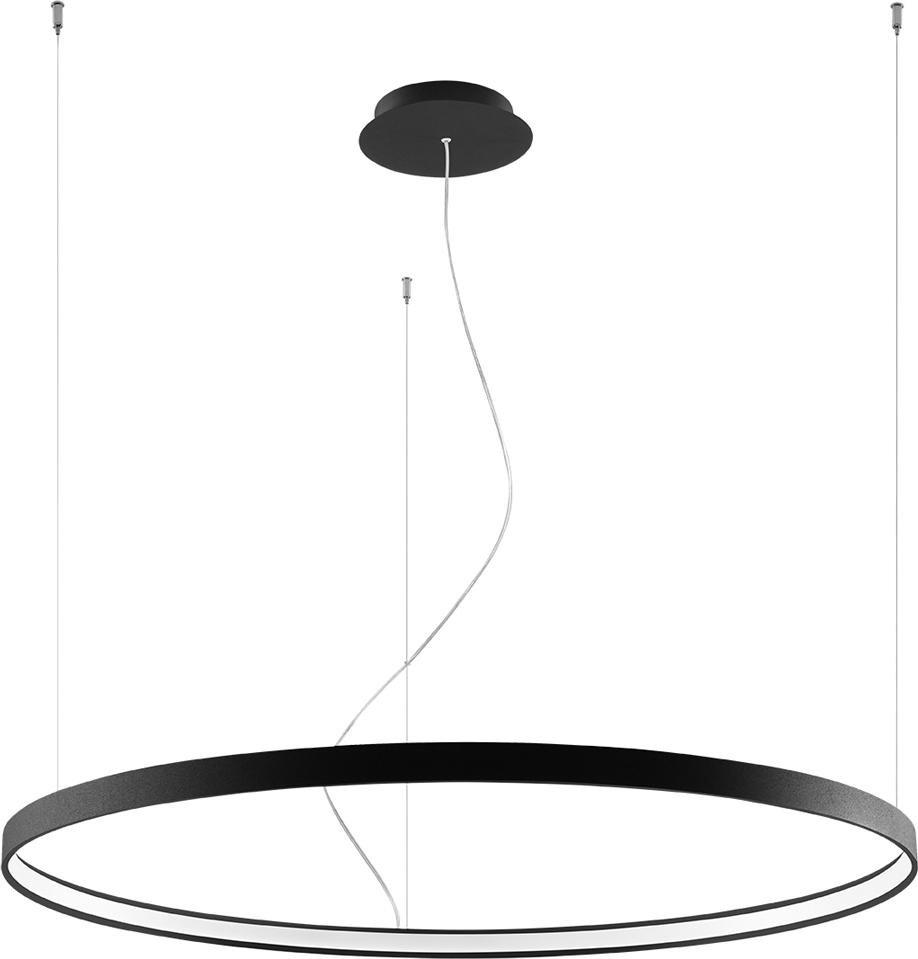 Zdjęcia - Żyrandol / lampa Lampa wisząca Selsey SELSEY Żyrandol Retore średnica 110 cm 3000K czarny