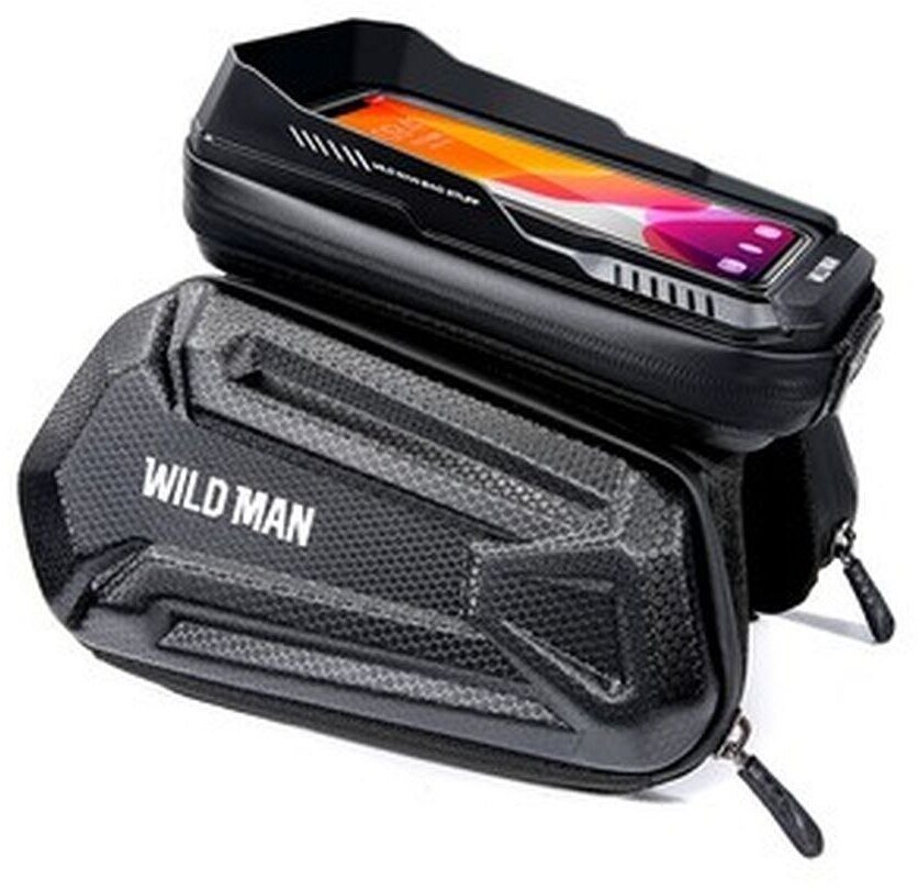 WildMan Sakwa na ramę zamek 1,2L (4" - 7") XT6 czarna