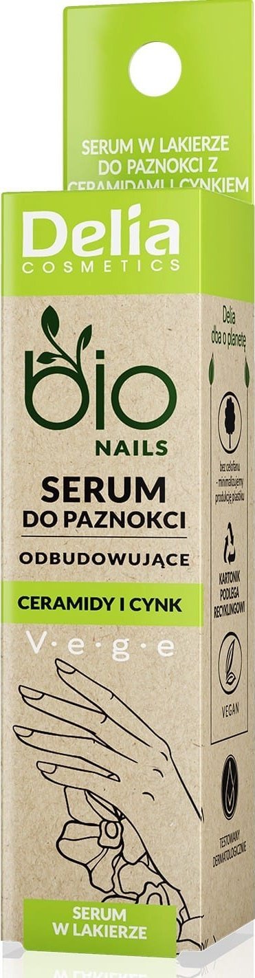 Delia Bio Nails* Odbudowujące serum do paznokci z ceramidami i cynkiem 11 ml