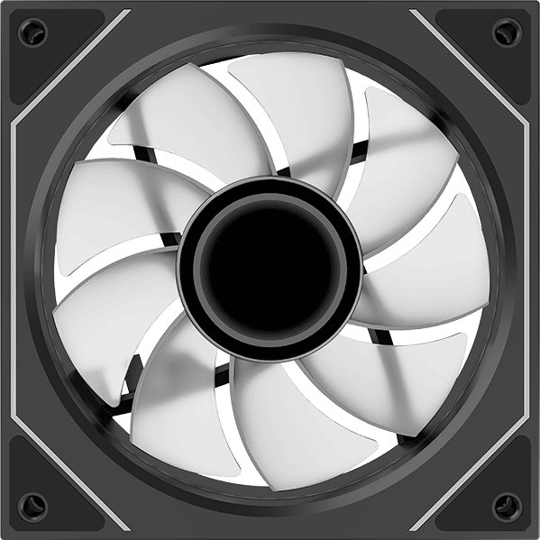 Wentylator Xilence Xilence Gaming Series XPF120UR.ARGB Obudowa komputera Wentylator 12 cm Czarny 1 szt.