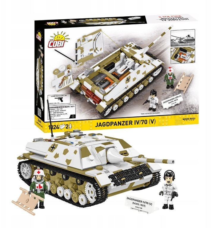 Cobi Jagdpanzer IV/70 (V) (Sd.Kfz.162/1) 1024 elementy