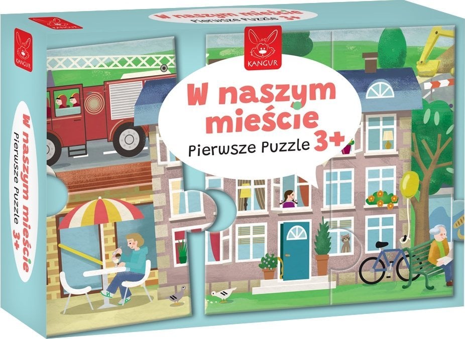 Kangur Pierwsze puzzle. W naszym mieście Kangur