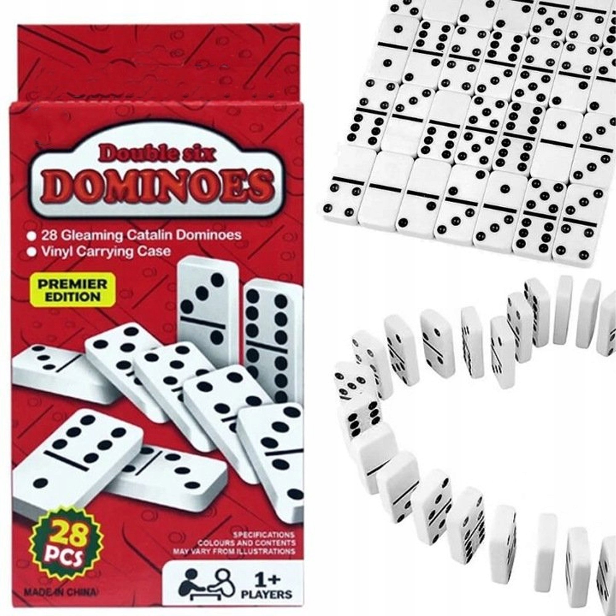 GRA DOMINO LOGICZNA DO ZABAWY EDUKACYJNA PODRÓŻNA 28 ELEMENTÓW RODZINNA