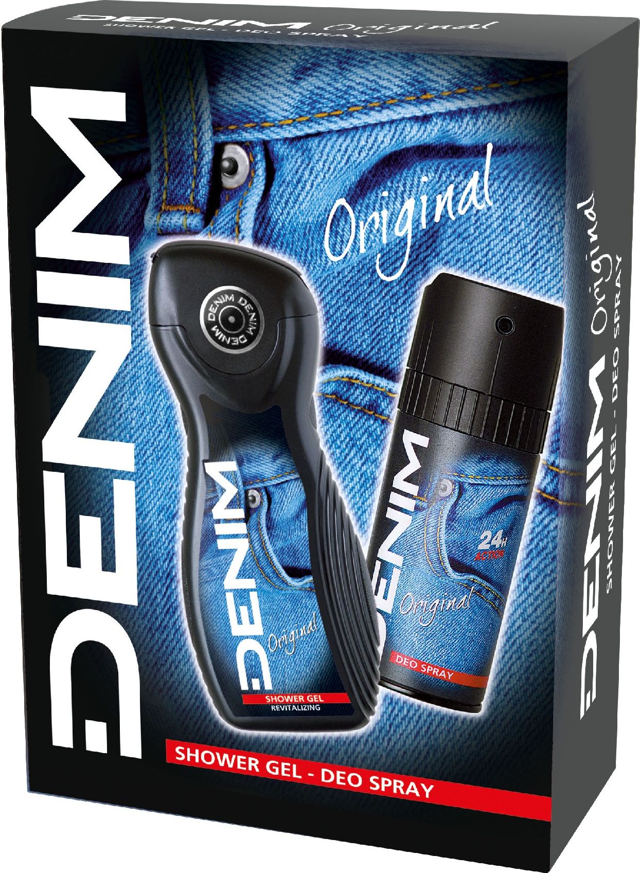 Denim Zestaw prezentowy Original (Deo spray 150ml + Żel pod prysznic 250ml)