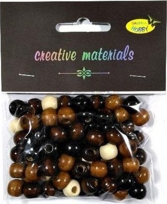 Shan Koraliki drewniane mix 10mm 25g