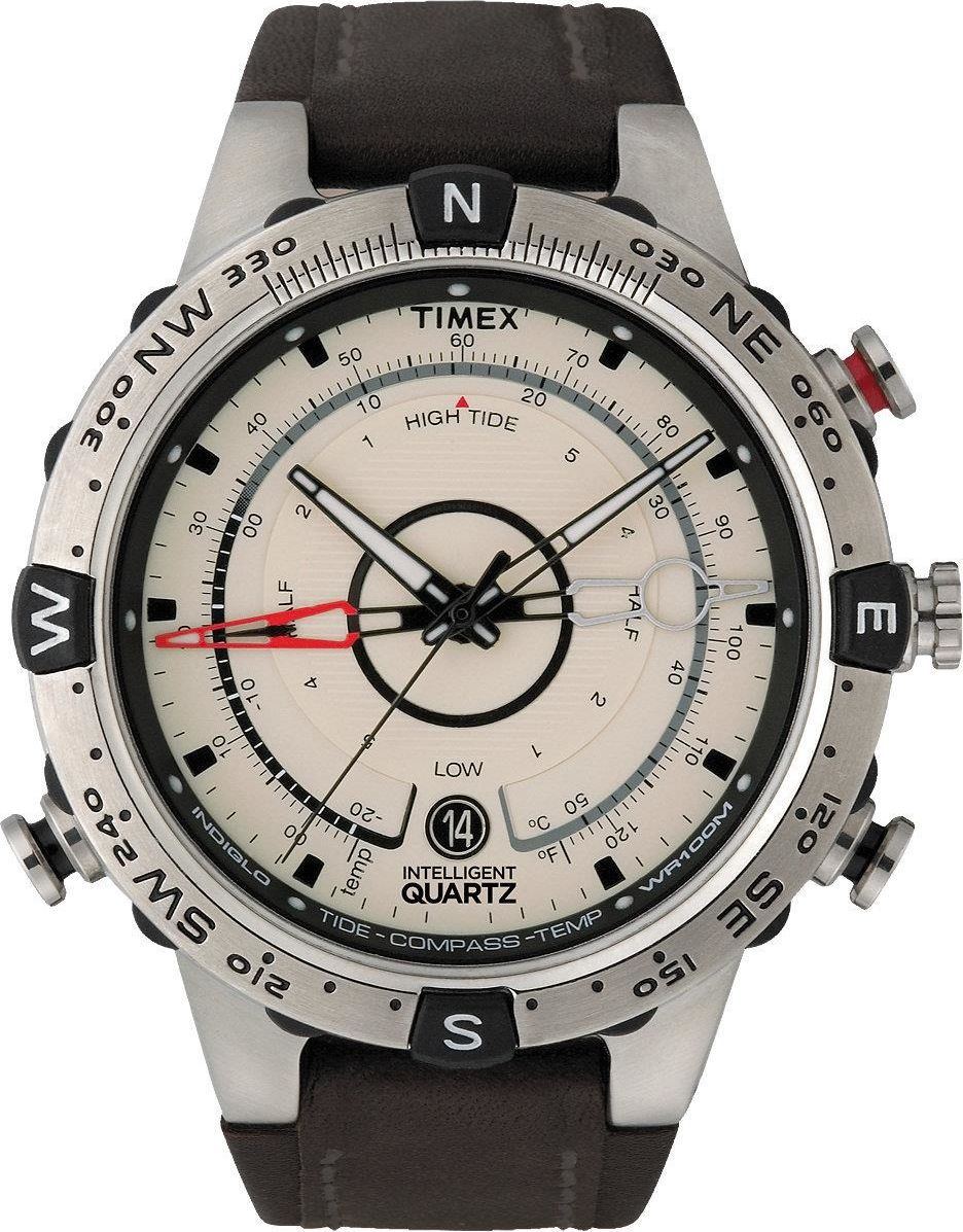 Zegarek Timex Zegarek T2N721 IQ Adventure Series Tide Temp Comp uniwersalny