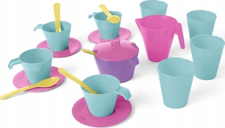 Wader Zestaw naczyń 20 elementów Różowy