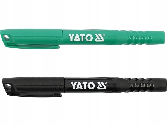 Yato YATO MARKERY TECHNICZNE kpl. 2szt. /Czarny-Zielony
