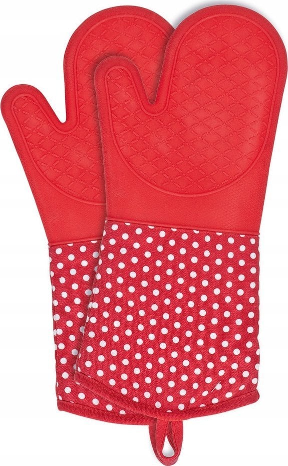 Wenko Silikonowe rękawice kuchenne - 2 sztuki w komplecie, WENKO