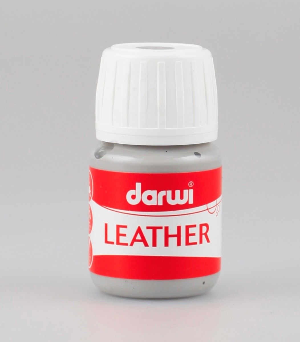 The Clay and Paint Factory Farba do skóry 30 ml Szara