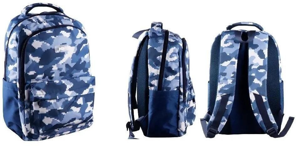 ExtraLink Plecak Triple Militar niebieskie moro