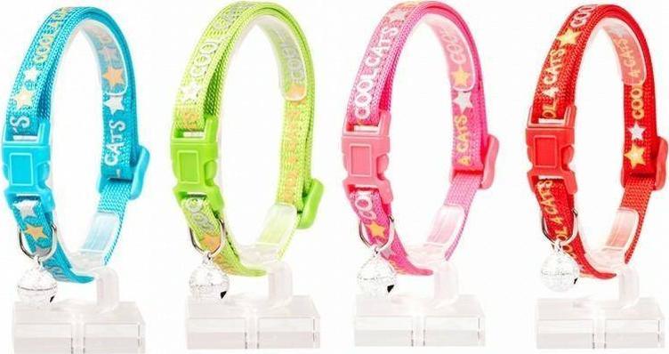 Duvo+ DUVO+ OBROŻA KOT "COOL" Z DZWONKIEM 20-30cm / 10mm 11168