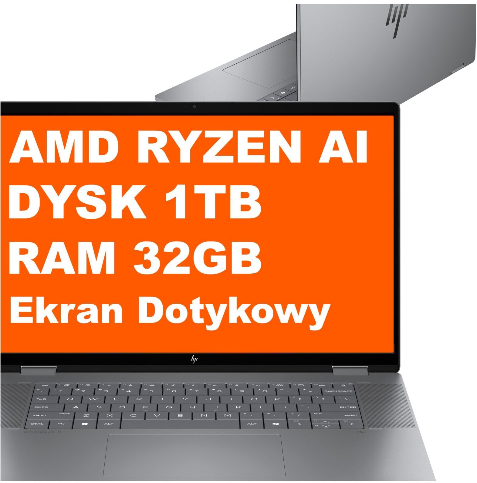 HP OmniBook X Flip 16-ar0006na Ryzen AI 7 350 / 32 GB / 1 TB / W11 (BH3F5EA)
