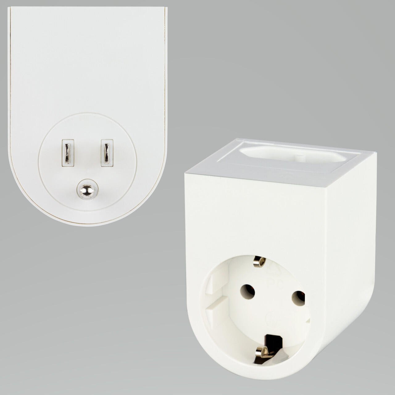 REV REV Travel Plug Traveler USA white