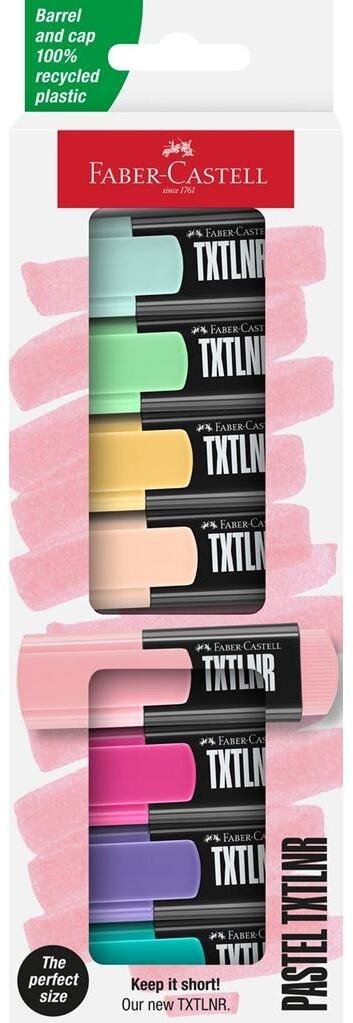 Faber-Castell Faber-Castell 154218, 8 pc(s), Assorted colours, Assorted colours, Rectangle, 1 mm, 5 ...