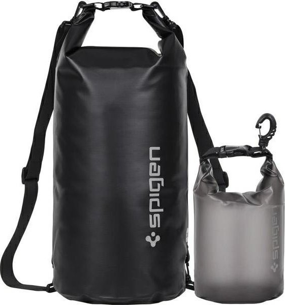 Spigen Spigen Universal Waterproof Bag A630 czarny/black uniwersalne dwie torby wodoodporne (20L ora...